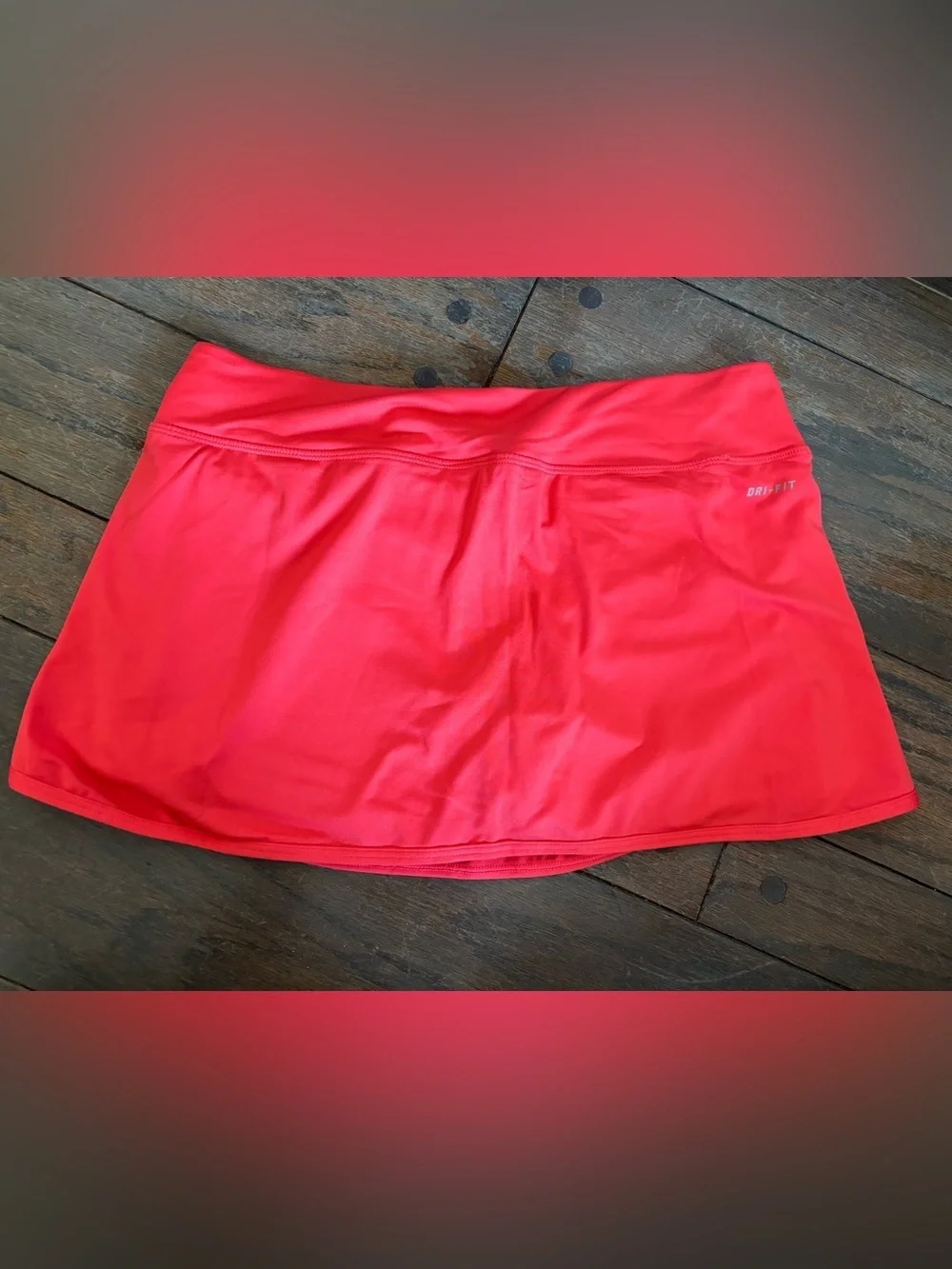 Nike Court Pure Tennis Skort in Red Dri-FIT Athletic Size Medium